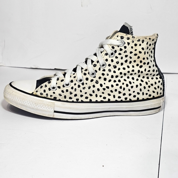 Polka Dot High-Top Athletic Shoes - Picture 6 of 10